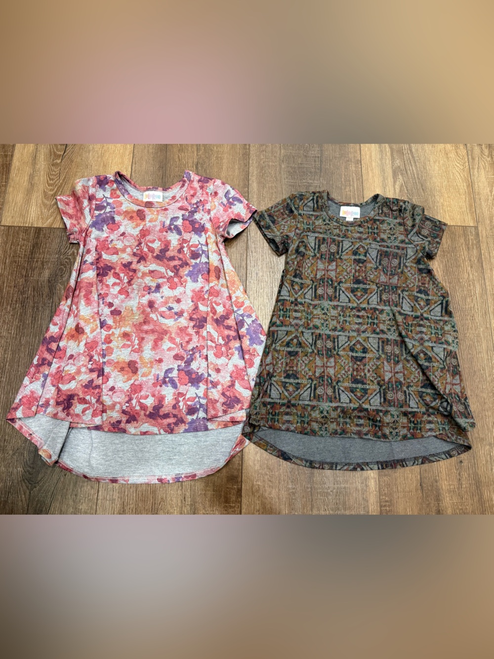 Lularoe toddler girls dresses size 2 floral